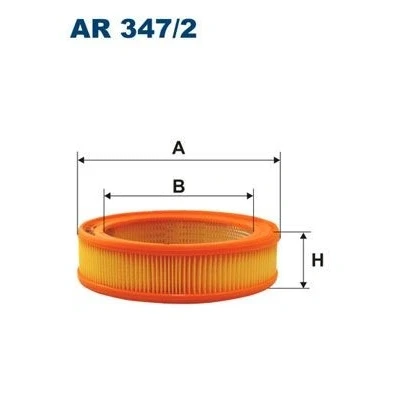 Afbeelding van FILTRON AR 347/2 Luchtfilter 54,5 212 Filter insert AUSTIN: Mini Hatchback, ROVER: Hatchback