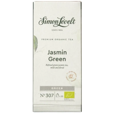 Afbeelding van Simon Lévelt Jasmine Green 20 builen Jasmijn thee