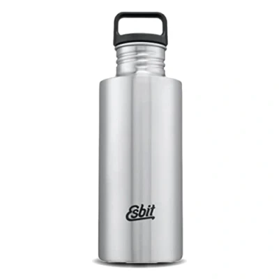 Afbeelding van Esbit Sculptor Waterfles 750ml Zilver RVS Drinkfles Lusdop