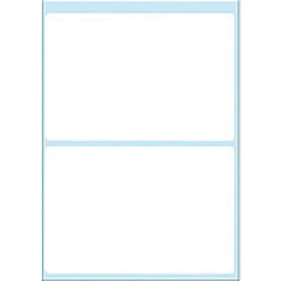 Afbeelding van Etiket HERMA 3758 55x82mm wit 14 stuks Blister a 7 vel 10
