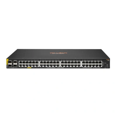 Afbeelding van Netwerk: Switches: Hewlett Packard Enterprise HPE Aruba 6100 48G Class4 PoE 4SFP+740W