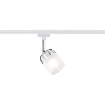 Afbeelding van Paulmann Blossom 230V railsysteem lamp URail G9 10 W LED Wit, Satijn, Transparant