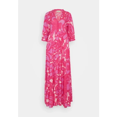 Afbeelding van Fabienne Chapot CALA Dress Maxijurk, Dames, Maat: 36, Hot pink/pink rose