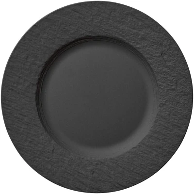 Afbeelding van Villeroy &amp; Boch Manufacture Rock Dinerbord 27 cm Zwart