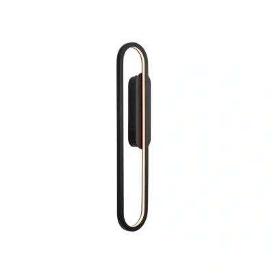 Afbeelding van Lucide THELMA Wandlamp LED Dim to warm 1x24W 2700K Zwart