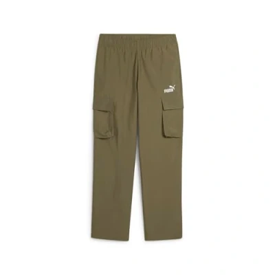 Afbeelding van Puma LOGO Woven Cargo Pants Unisex Broek voor kinderen, Maat: 140, Loden green