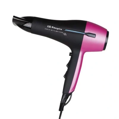 Image de Orbegozo SE 2320 Sèche cheveux noir et rose 2200 W