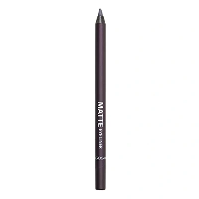 Afbeelding van GOSH Copenhagen Matte EYE Liner Eyeliner, Dames, Maat: 1.2 g, Black violet
