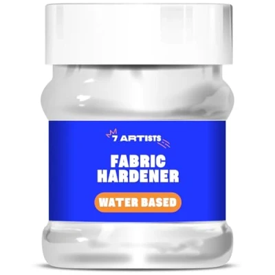 Afbeelding van 7 Artists Textielverharder, 230 ml, verharder, kant, stof booster, macramélijm, macramé stofverharder, stoffen stiffener, fixator, zetmeellijm, textiel Fix