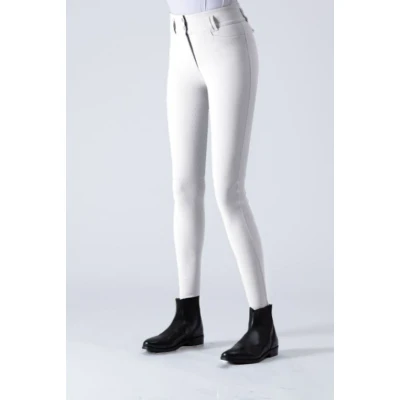 Image de Ego7 Pantalon d&#039;Équitation Dressage CA Blanc