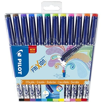 Image de Pochette de 12 feutres Pilot Frixion Fineliner