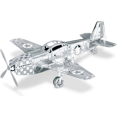 Afbeelding van Metal Earth Modelbouw 3D Mustang P51 Metaal