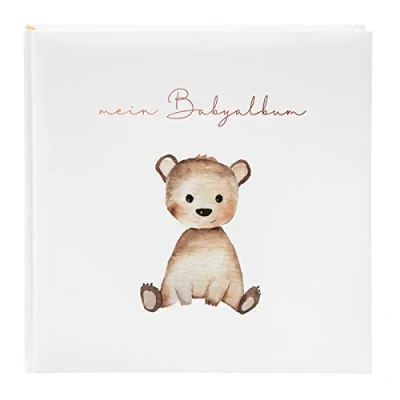 Afbeelding van GOLDBUCH GOL 24458 fotoalbum TEDDYBEER als fotoboek 25x25cm, 60 witte bladzijden