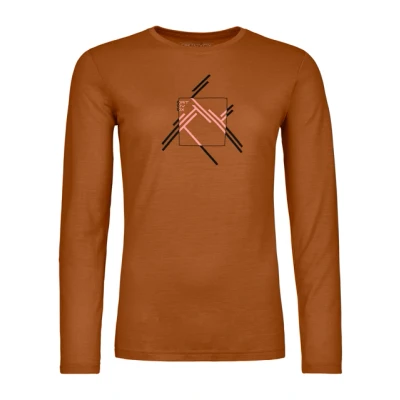 Afbeelding van Ortovox 185 Merino Mtn Cutout Long Sleeve W ondergoed tops