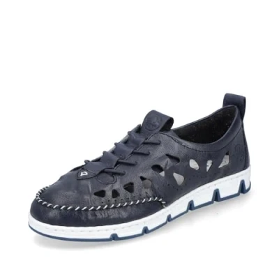 Image de Rieker Baskets basses pour femme 49956, Bleu 14., 38 EU