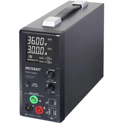 Afbeelding van VOLTCRAFT TOPS 3363N Labvoeding, regelbaar 0.8 36 V/DC 0.1 3 A 100 W Aantal uitgangen: x