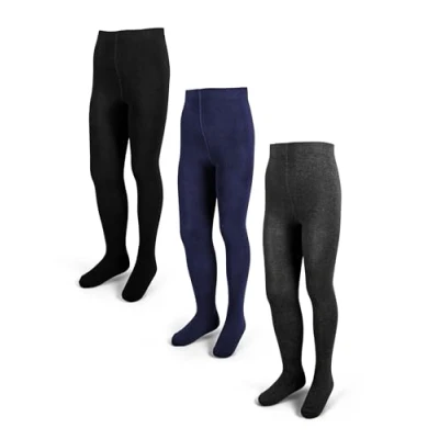 Afbeelding van Basic Treasure 3 stuks meisjespanty (maat 98 140), zwart/marineblauw/grijs, 134 140, zwart/marineblauw/grijs