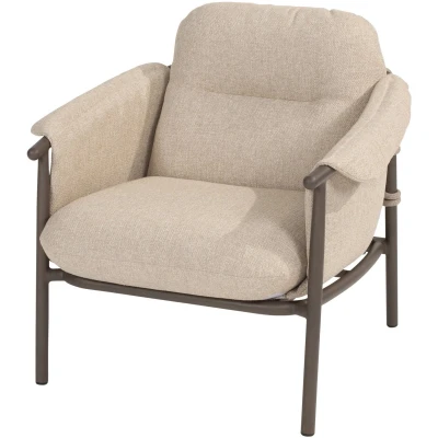 Afbeelding van Ezra lounge tuinstoel met complete kussenset terre 4 Seasons Outdoor