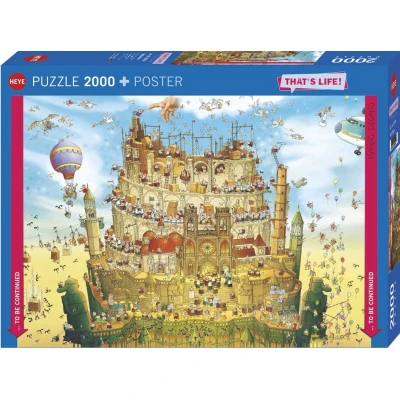 Afbeelding van Puzzel High Above 2000 Heye