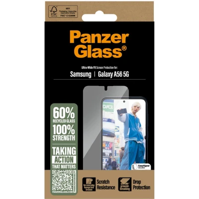 Afbeelding van Panzerglass Schermbescherming Ultra Wide fit Samsung Galaxy A56 5g (pgrnuwfg38380)