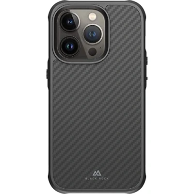 Afbeelding van Black Rock Robust Carbon Cover Voor Apple Iphone 14 Pro Zwart