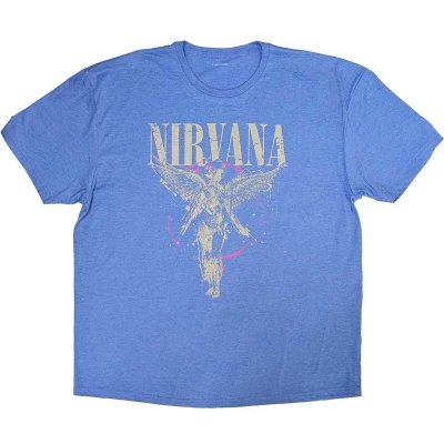 Afbeelding van Nirvana In Utero Heren T shirt L Blauw