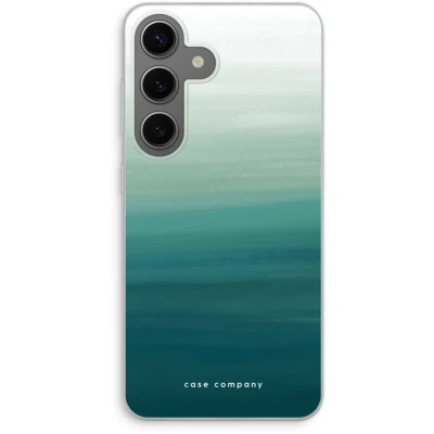 Afbeelding van Case Company® hoesje geschikt voor Samsung Galaxy S24 Ocean Soft Cover Telefoonhoesje Bescherming aan alle Kanten en Schermrand