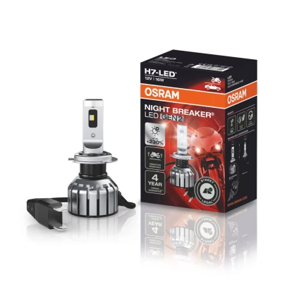 Afbeelding van Osram Motor H7 LED Koplamp 12V Night Breaker GEN2 ECE goedgekeurd