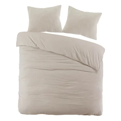 Afbeelding van Papillon Rome Dekbedovertrek Lits jumeaux 240 x 200/220 Zand