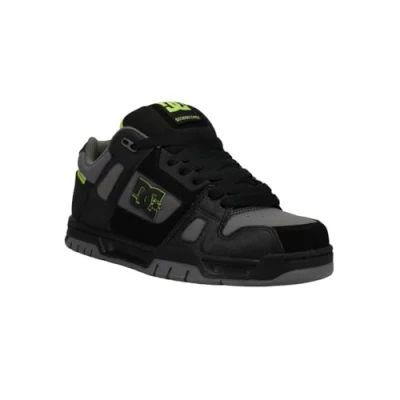 Afbeelding van DC Shoes STAG Sneakers laag Black lime, Maat: 42, lime Leer