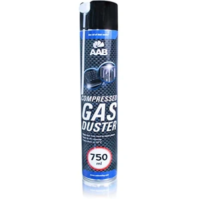 Afbeelding van AABCOOLING Tablet luchtspray, 750 ml, bereiding in spray, geurloos, pc reiniging, verwijder stof, droge luchtbom, aerosol met hoog rendement, computerreiniger, bevat geen freon