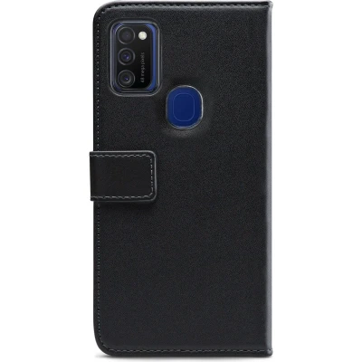 Afbeelding van Mobilize Classic Gelly Wallet Book Case Samsung Galaxy M21 Black