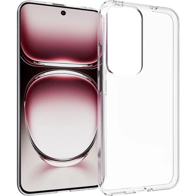 Afbeelding van Accezz Hoesje Geschikt voor Oppo Reno 12 Pro Siliconen Clear Backcover Transparant