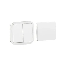 Afbeelding van Legrand Plexo Multi Bediening 1 Of 2 Schak Drukknop Mech Ip55 Wit