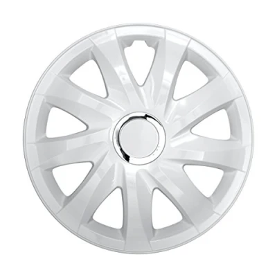 Afbeelding van NRM Drift wieldoppen, wit, 16 inch, 4 stuks