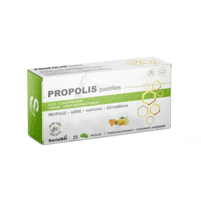 Afbeelding van Soria Propolis Pastilles 20ST