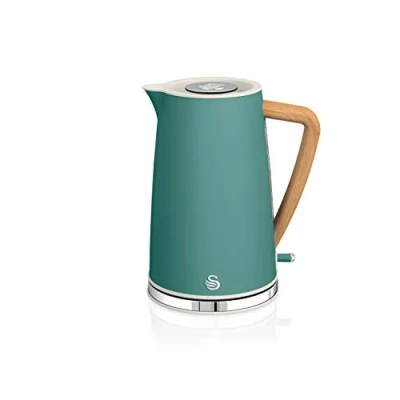 Image de Bouilloire électrique 17L Ultra Rapide Sans Fil Design Moderne Nordic SWAN SK14610 2200 Vert