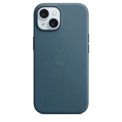 Image de Apple MagSafe Textiel Back Cover Bleu iPhone 15