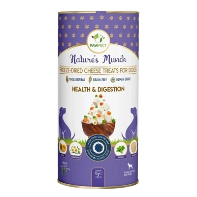 Afbeelding van Pawfect Functionele Freeze Dried hondensnack Gezondheid en Spijsvertering 75 gr.