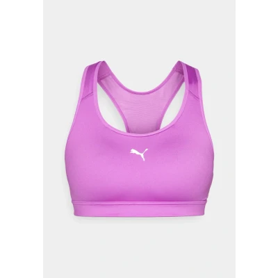 Afbeelding van Puma RUN BRA Sportbh met medium support, Dames, Maat: Medium, Wild berry