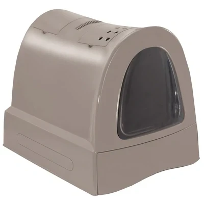Afbeelding van Imac Kattenbak Zuma Met Schuiflade Taupe 40X56X42,5 CM