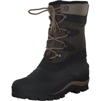 Afbeelding van CMP Nietos Snowboots, Heren, Maat: 47, Wood Textiel/ synthetisch