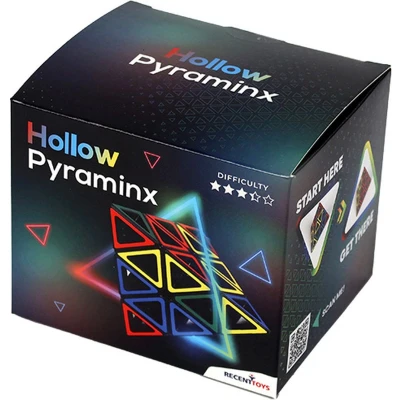 Afbeelding van Hollow Pyraminx brainpuzzel, RecentToys