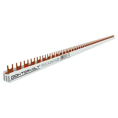 Afbeelding van Faserail 3P 54 polig 12mm² 63A driefasige rail 6602