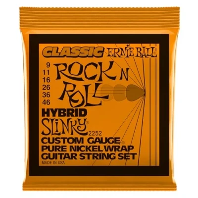 Afbeelding van EB2252 9 46 Rock&#039;n Roll Hybrid Slinky Pure nikkel
