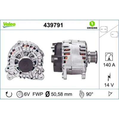 Afbeelding van Valeo Alternator/Dynamo 439791