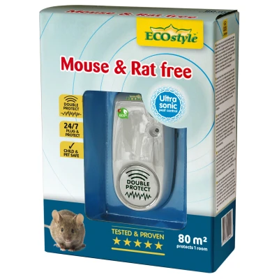 Afbeelding van Ecostyle Mouse &amp; Rat Free Ongediertebestrijding 80 m2