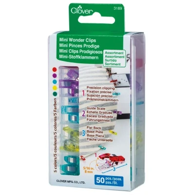 Afbeelding van Wonder Clips, Mini, assortiment, 50 stuks