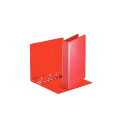 Afbeelding van Esselte Personaliseerbare Ringmap, Rug Van 5,1 Cm, 4 D ringen 30 Mm, Rood Ringmap