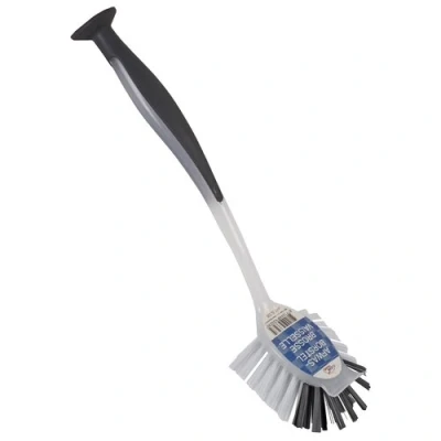 Afbeelding van Talen Tools Afwasborstel met Zuignap Lengte 24.7 cm Kunststof Rond